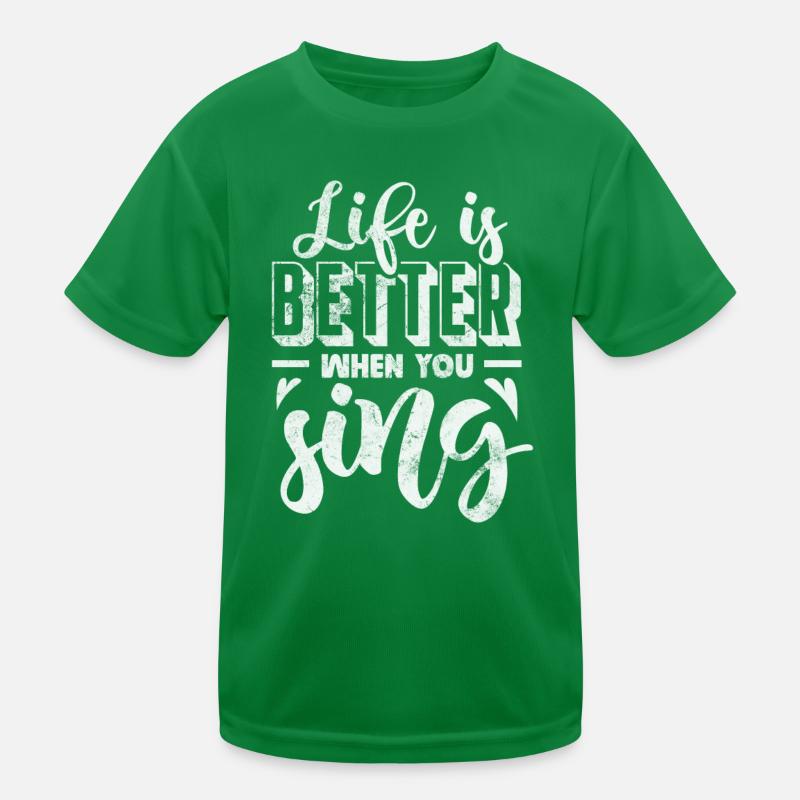 Singer Kids Functional T-Shirt