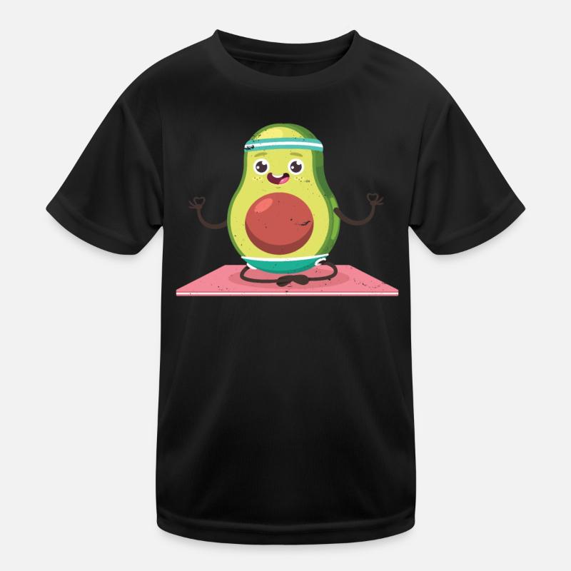 Avocado Kinder Funktions-T-Shirt