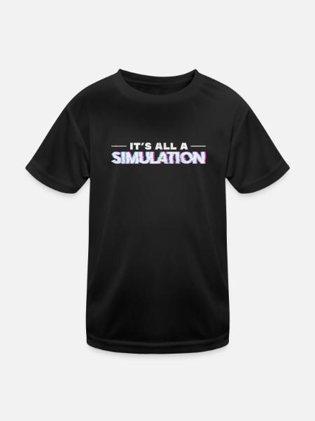 Conspiration - T-shirt sport Enfant - noir - Devant