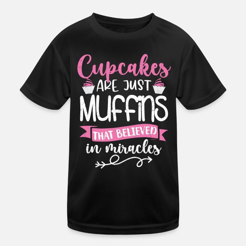 Cupcake Kinder Funktions-T-Shirt