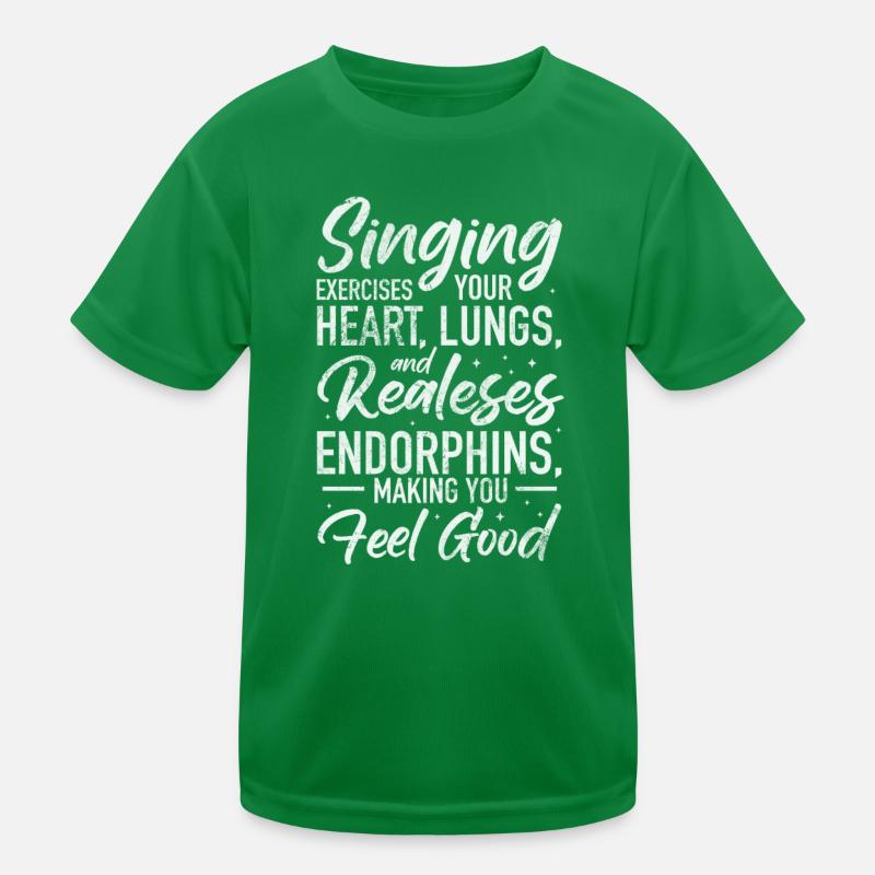 Singer Kids Functional T-Shirt