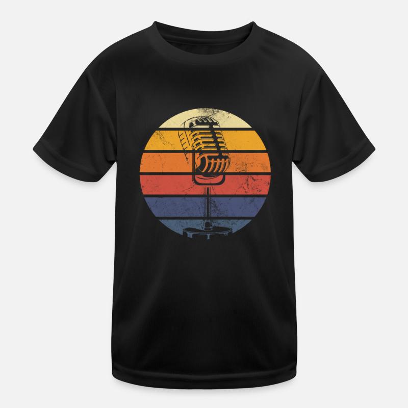 Sänger Kinder Funktions-T-Shirt