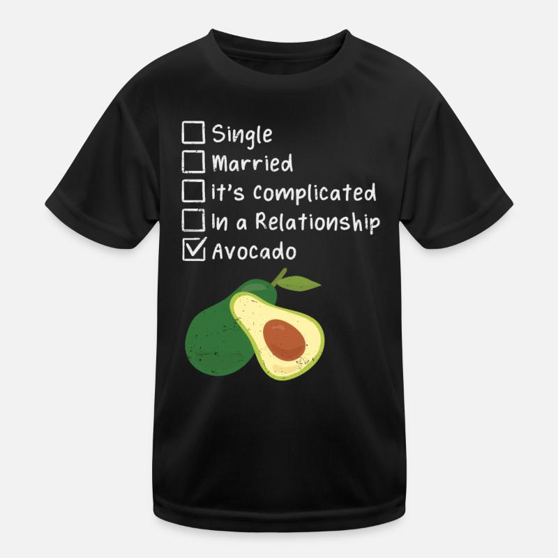 Avocado Kinder Funktions-T-Shirt