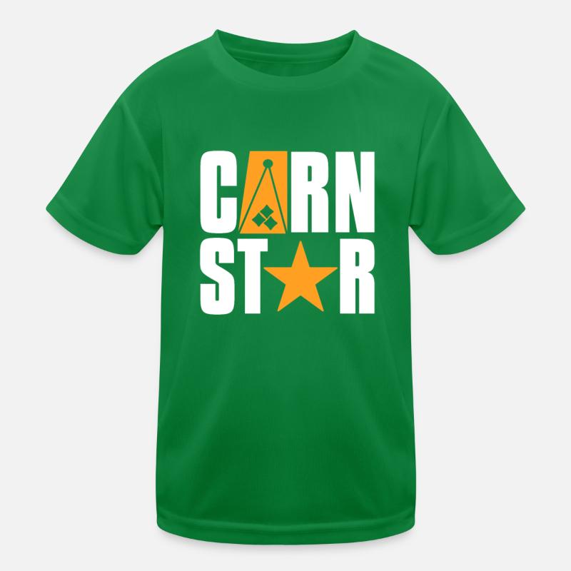 Cornhole Beanbag Sackloch Geschenk Kinder Funktions-T-Shirt