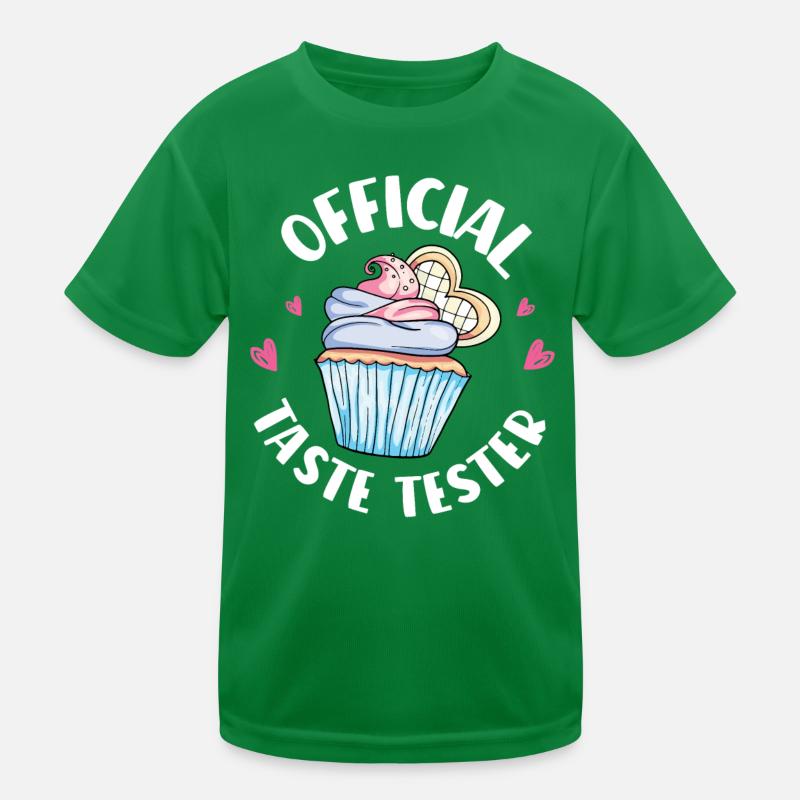 Cupcake Muffin Baking Gift Kids Functional T-Shirt