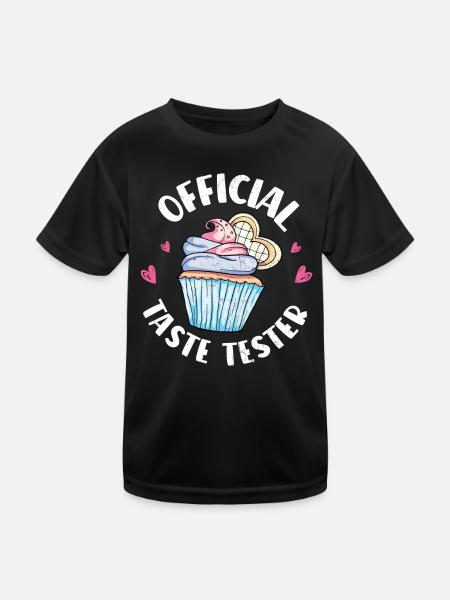 Cupcake - Kids Functional T-Shirt - black - Front