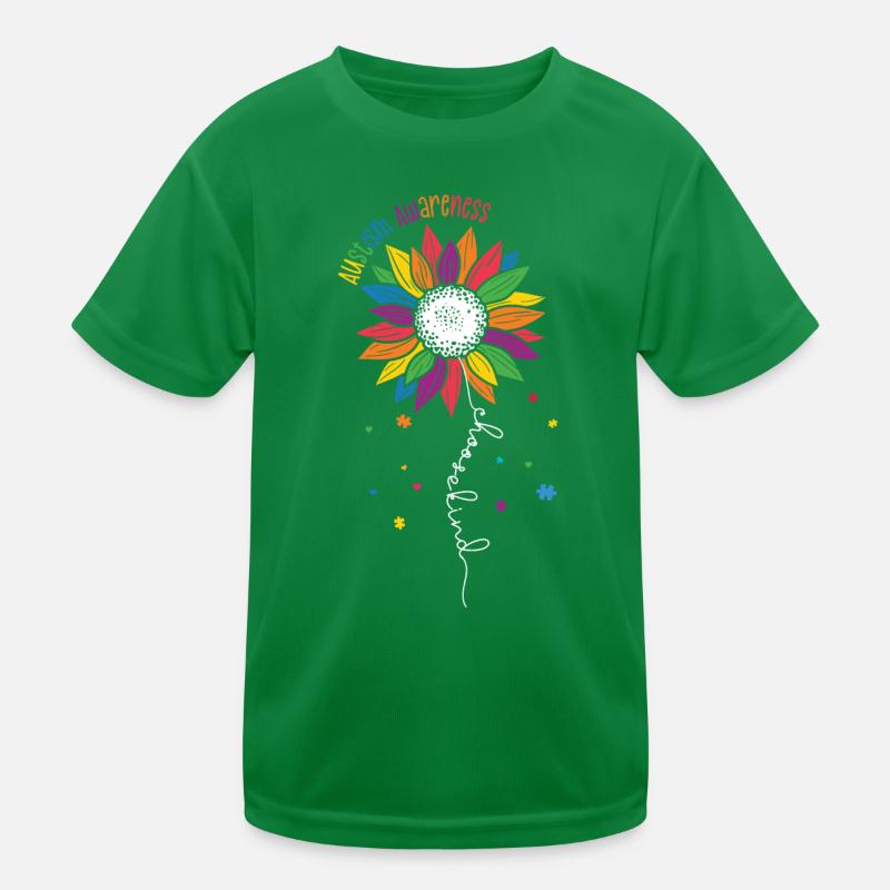 Autism Awareness Day Autistic Gift Kids Functional T-Shirt