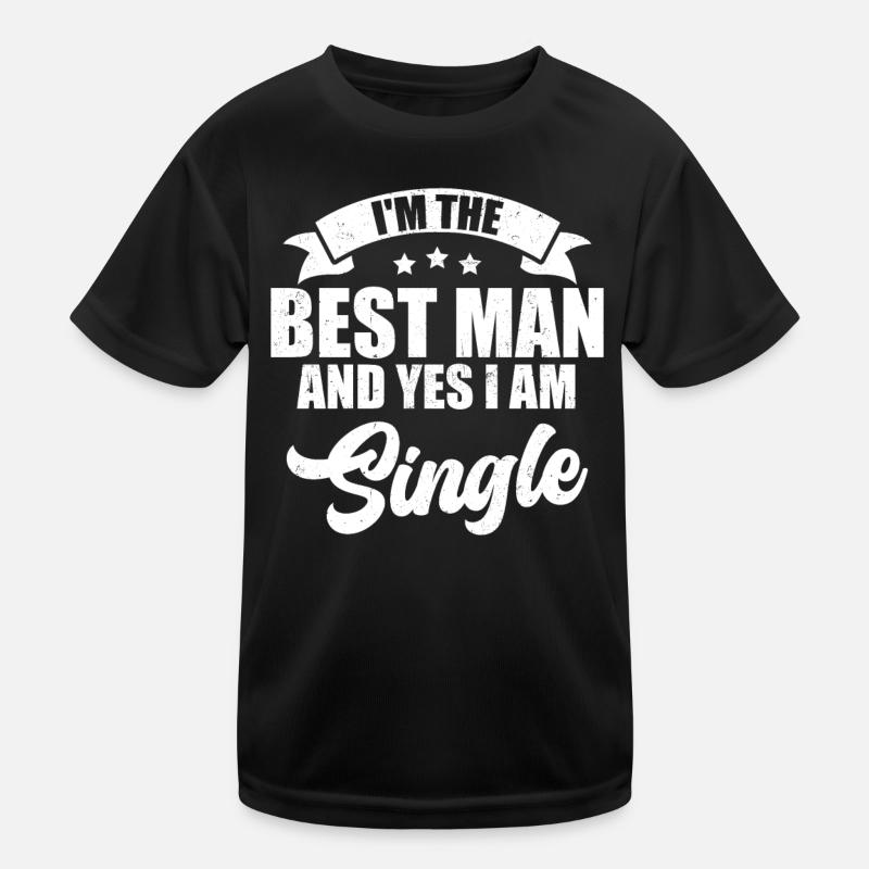 Bachelor Bachelor Party Kids Functional T-Shirt