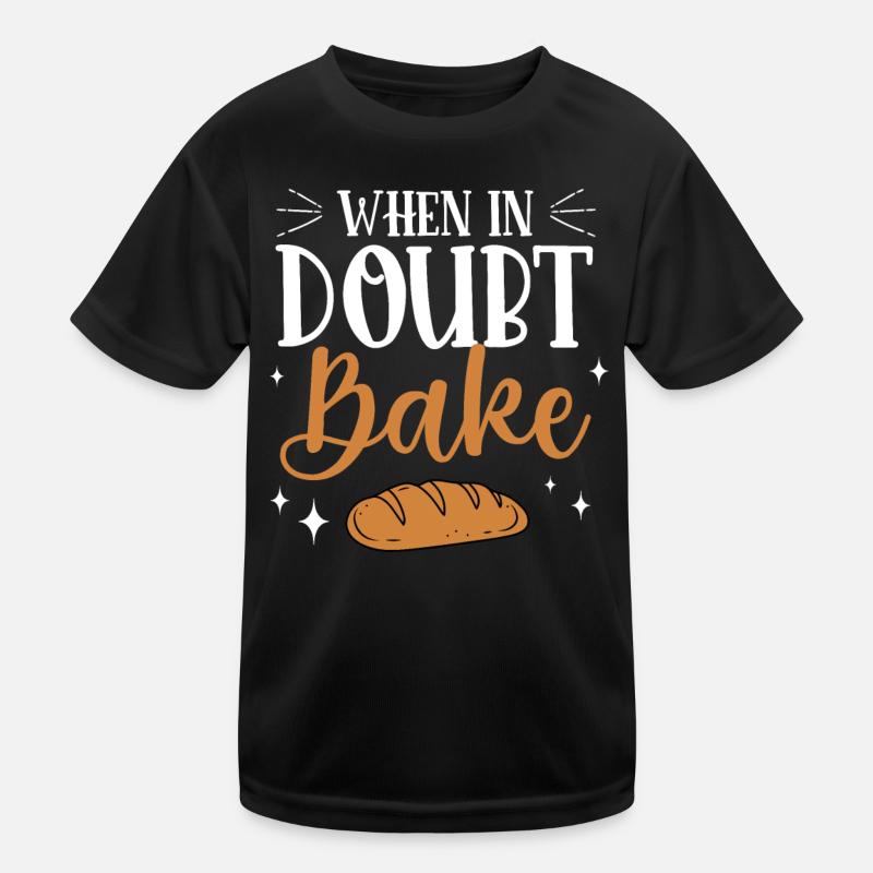 Bäcker Bäckerein Backwaren Backen Geschenk Kinder Funktions-T-Shirt