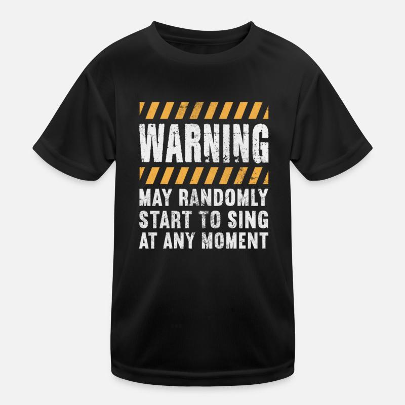 Chanteur T-shirt sport Enfant