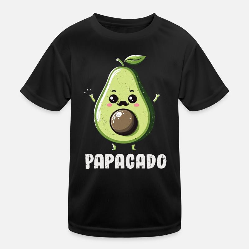 Avocado Kinder Funktions-T-Shirt