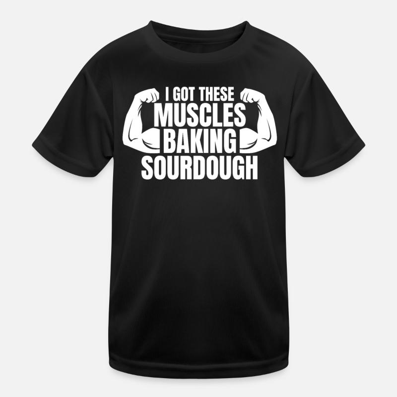 Baker Bakeries Baked Goods Baking Gift Kids Functional T-Shirt
