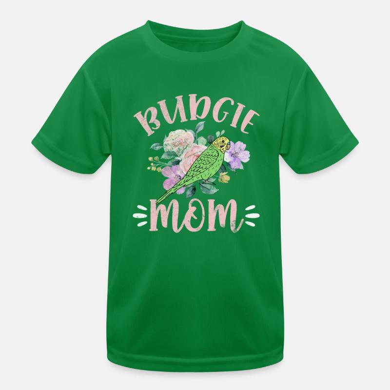 Budgerigar Kids Functional T-Shirt