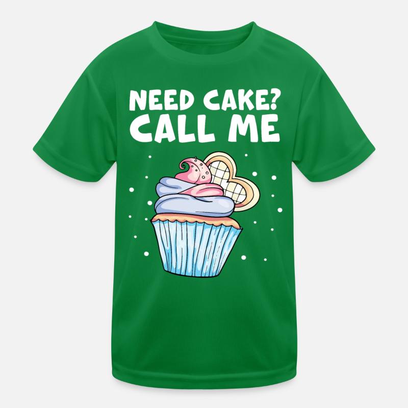 Cupcake Muffin Baking Gift Kids Functional T-Shirt