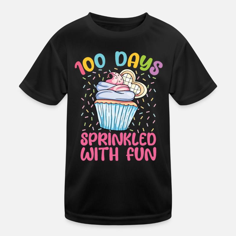 Cupcake Muffin Baking Gift Kids Functional T-Shirt