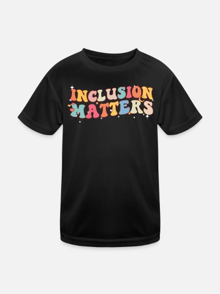 Autism Awareness Day Autistic Gift - Kids Functional T-Shirt - black - Front