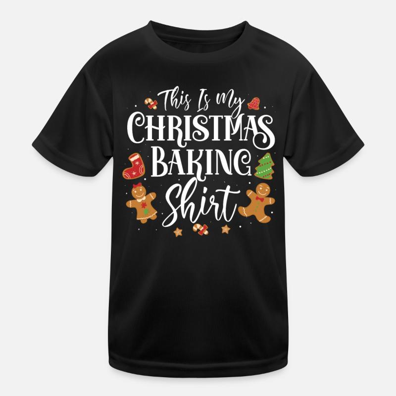 Bäcker Bäckerein Backwaren Backen Geschenk Kinder Funktions-T-Shirt