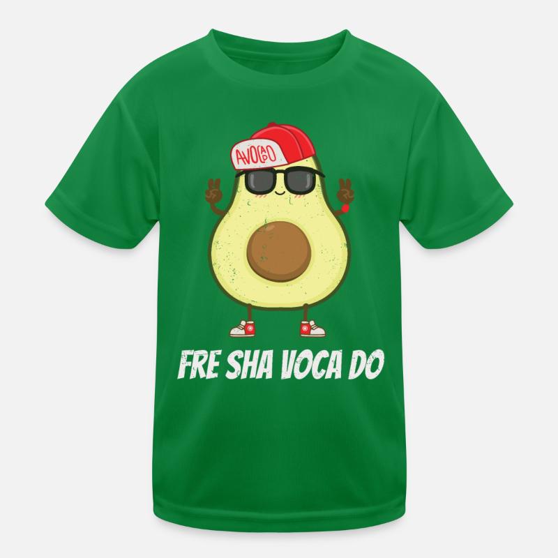 Avocado Kinder Funktions-T-Shirt