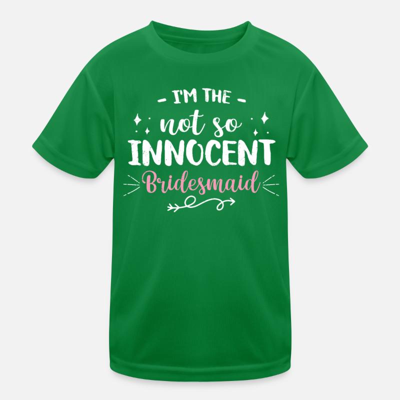 Junggesellin Kinder Funktions-T-Shirt