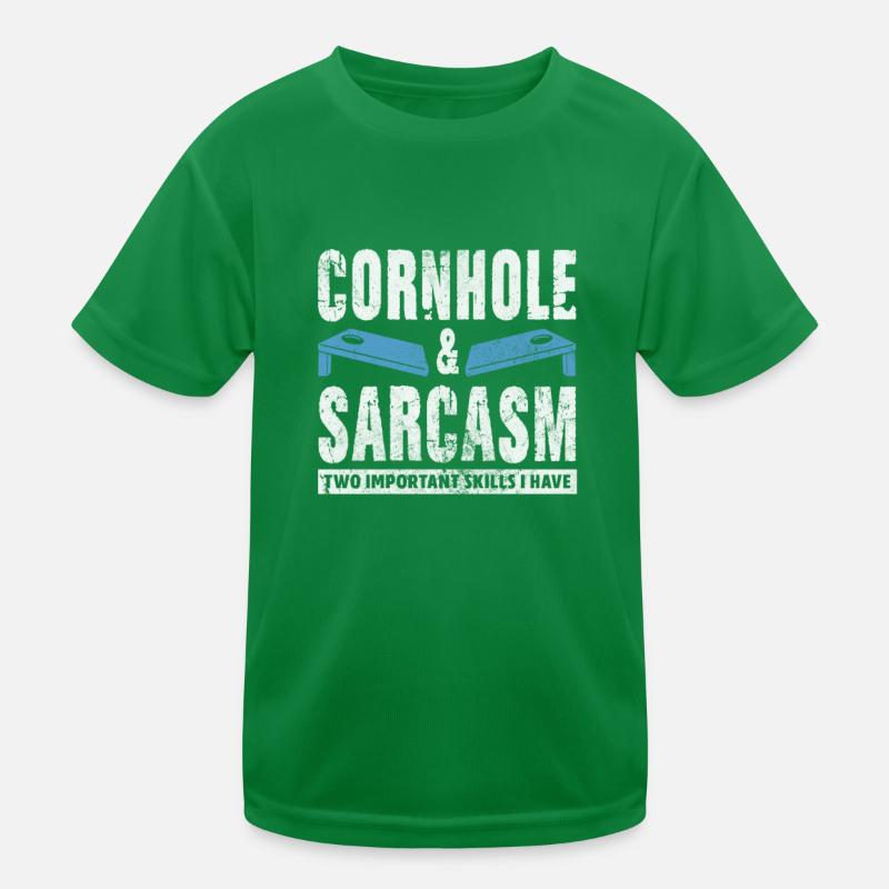 Cornhole T-shirt sport Enfant