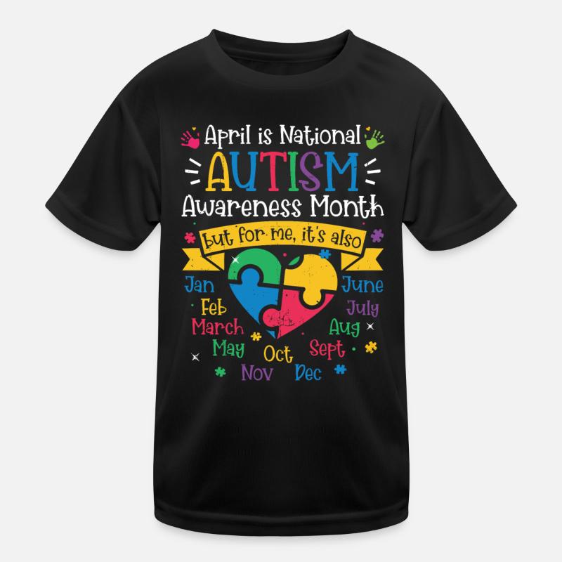 Autism Kids Functional T-Shirt