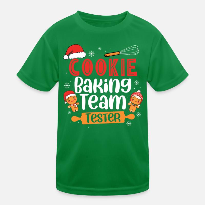 Bäcker Bäckerein Backwaren Backen Geschenk Kinder Funktions-T-Shirt