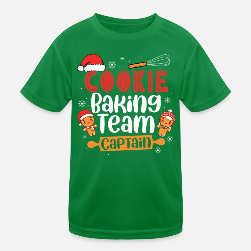 Bäcker Bäckerein Backwaren Backen Geschenk Kinder Funktions-T-Shirt