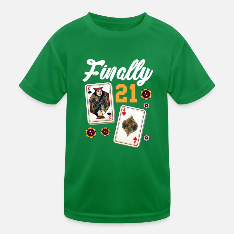 Blackjack Kids Functional T-Shirt