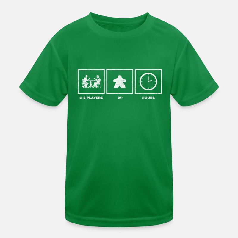 Brettspiel Kinder Funktions-T-Shirt