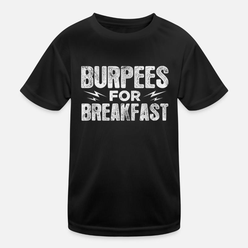 Burpees (burpees) T-shirt sport Enfant