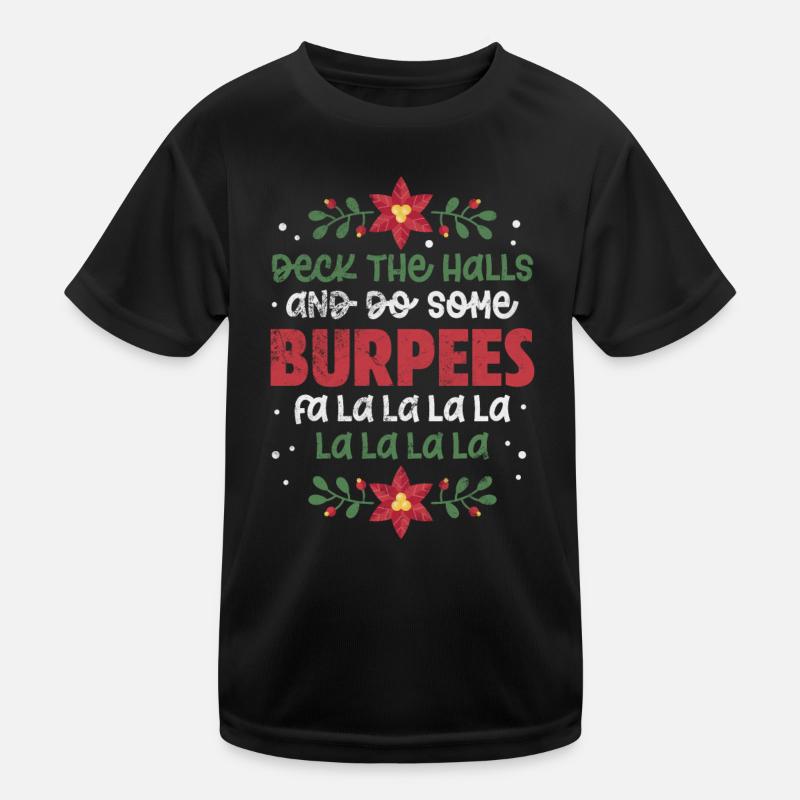 Burpees Kids Functional T-Shirt