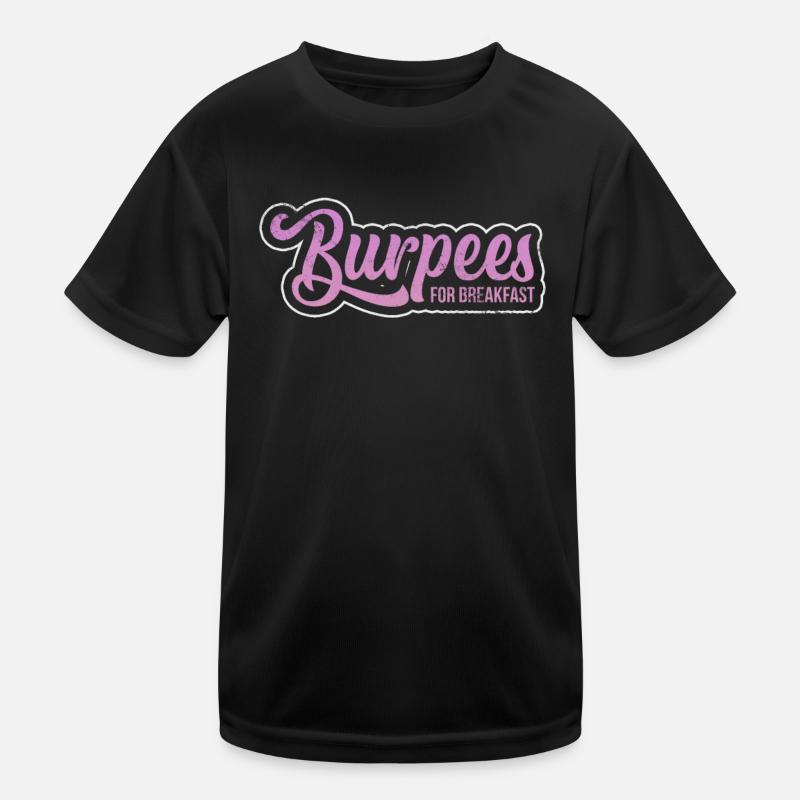 Burpees (burpees) T-shirt sport Enfant