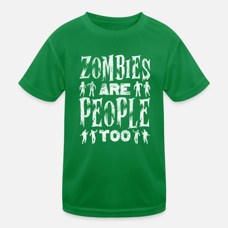 Zombi T-shirt sport Enfant