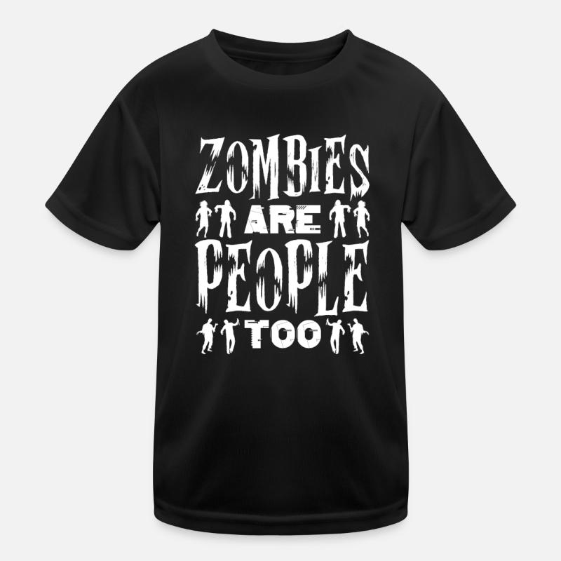 Zombie Zombie-Jäger Zombieapokalypse Geschenk Kinder Funktions-T-Shirt