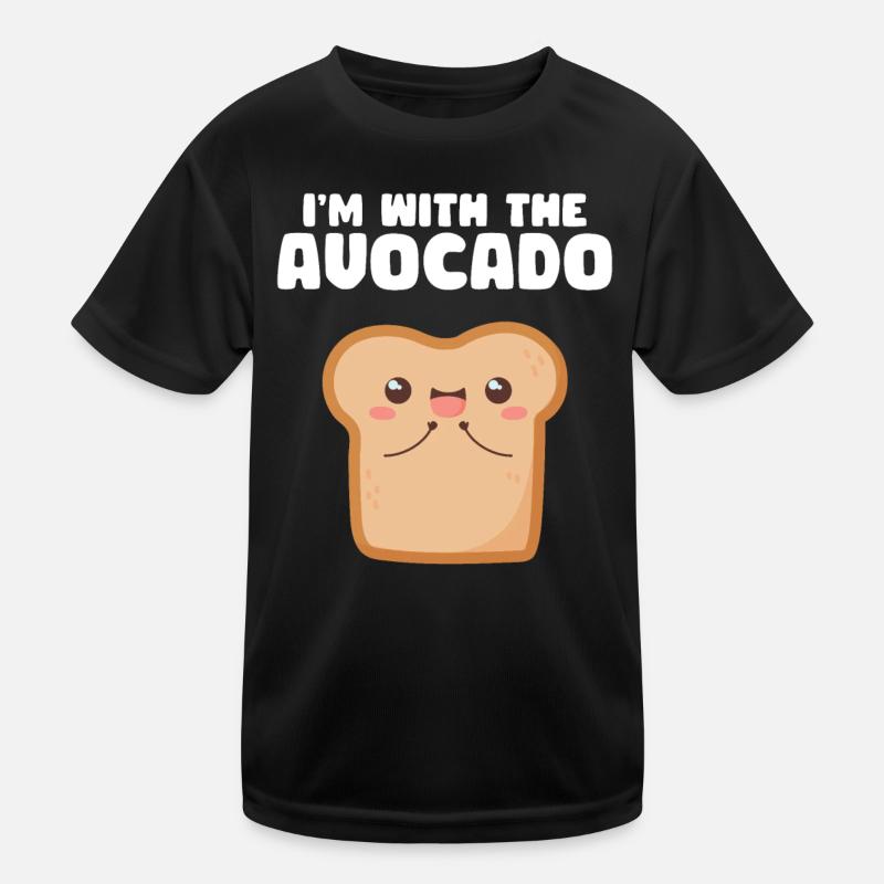Avocado Kinder Funktions-T-Shirt