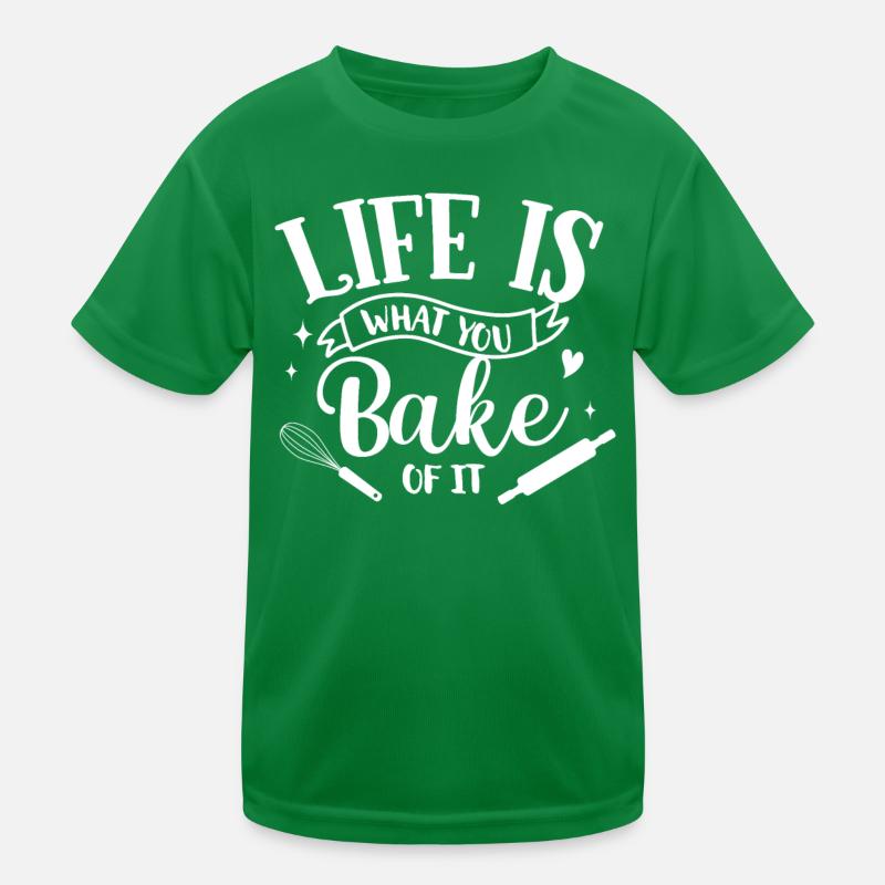 Baker Bakeries Baked Goods Baking Gift Kids Functional T-Shirt