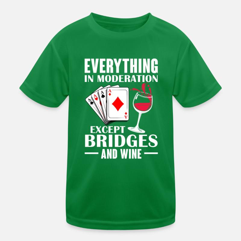 Bridge Kinder Funktions-T-Shirt