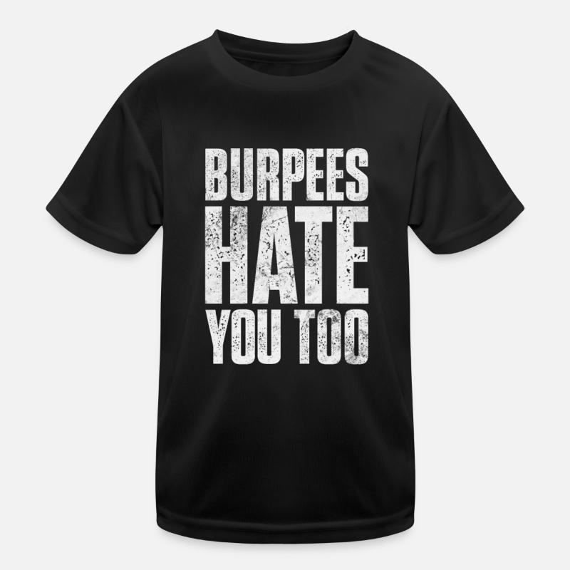 Burpees T-shirt sport Enfant