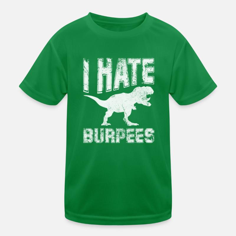 Burpees Kinder Funktions-T-Shirt