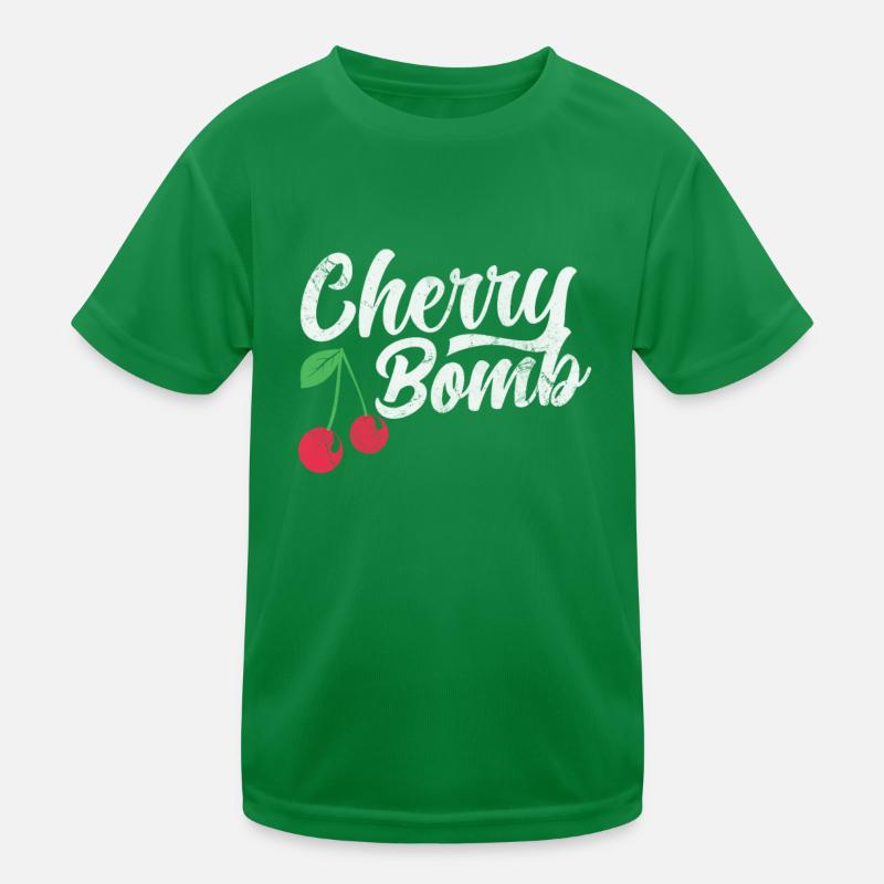 Cherry Kids Functional T-Shirt