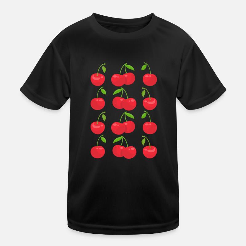 Cherry Cherry Tree Cherry Blossom Fruit Gift Kids Functional T-Shirt