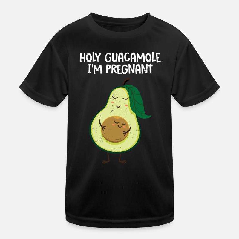 Avocado Guacamole Vegan Geschenk Kinder Funktions-T-Shirt