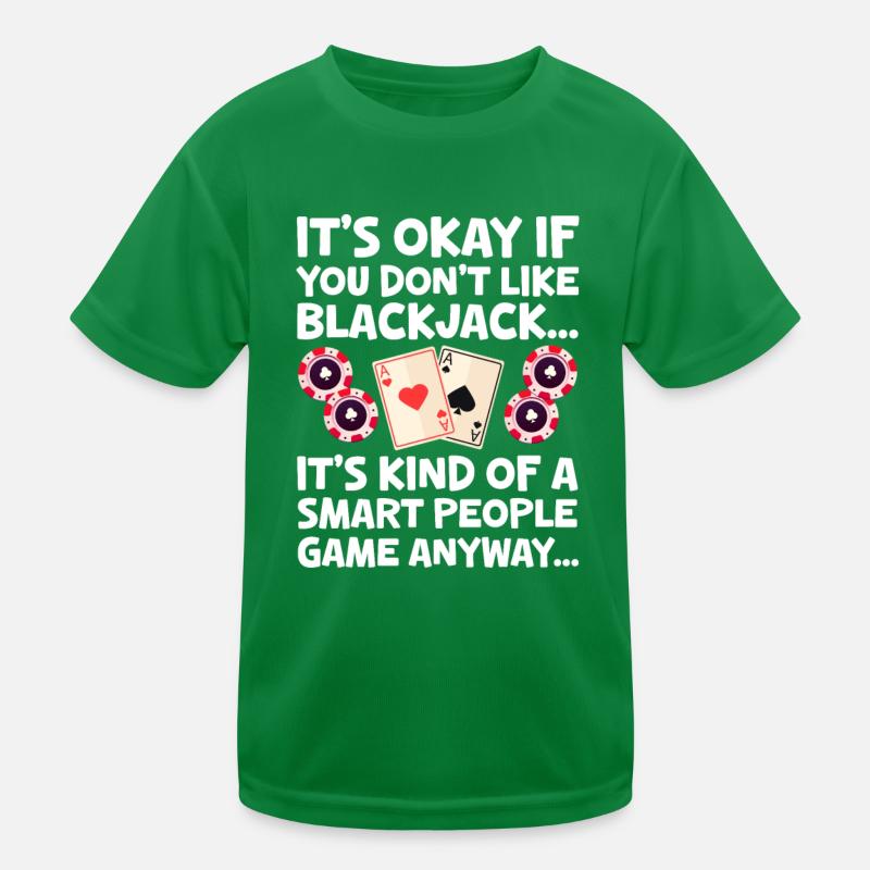 Black Jack Kinder Funktions-T-Shirt