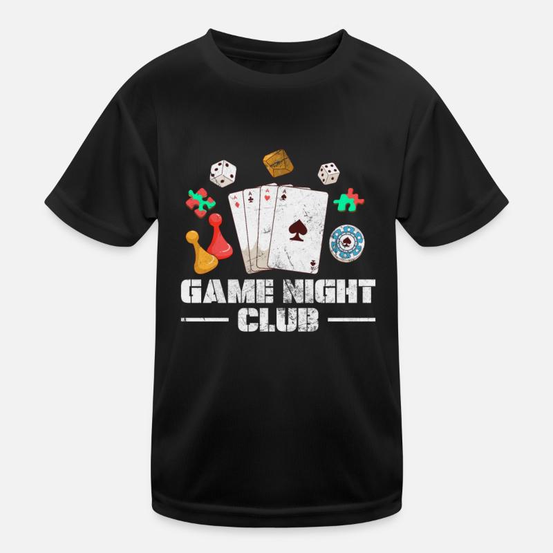 Brettspiel Kinder Funktions-T-Shirt