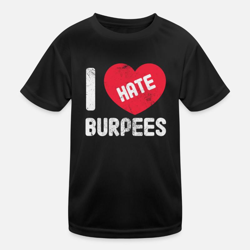 Burpees T-shirt sport Enfant
