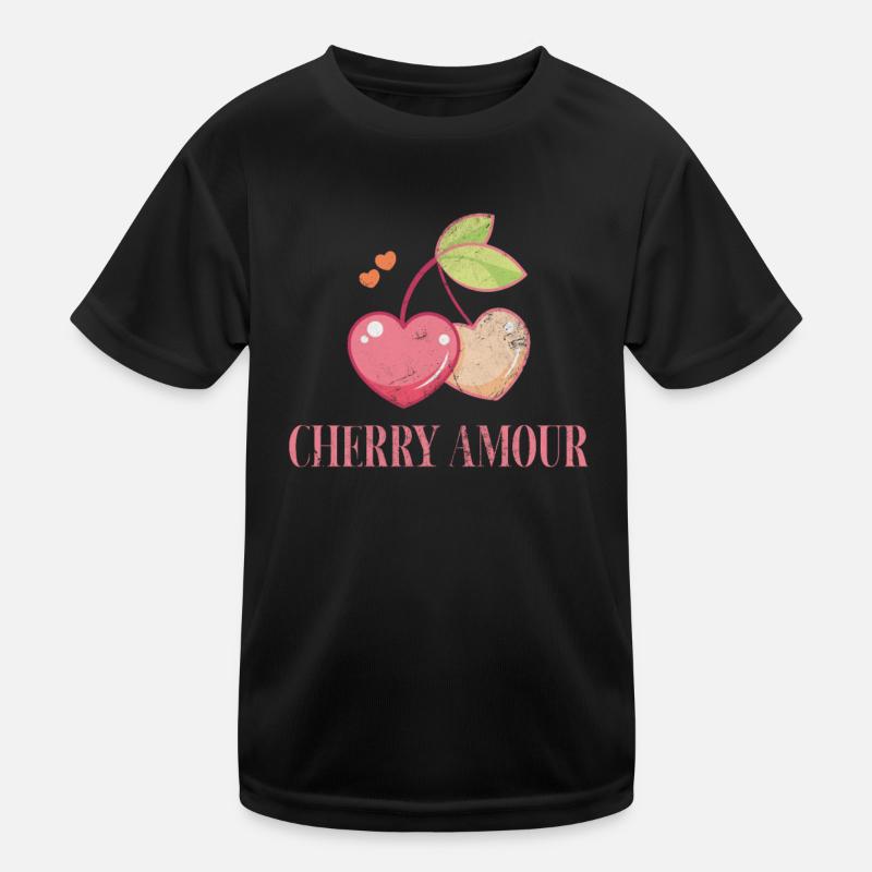 Cherry Kids Functional T-Shirt