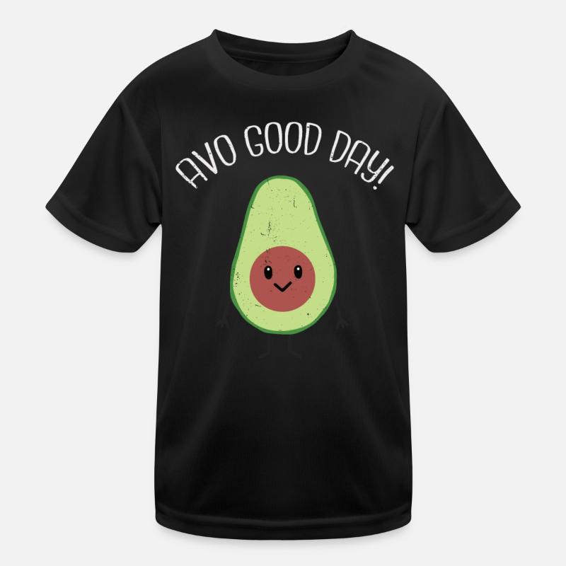 Avocado Kinder Funktions-T-Shirt