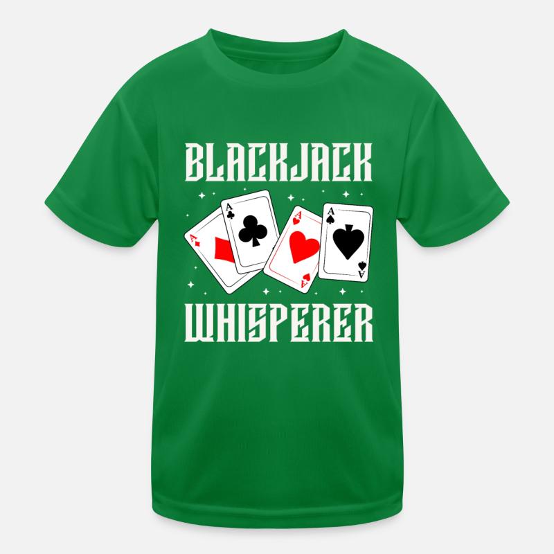 Black Jack Kinder Funktions-T-Shirt