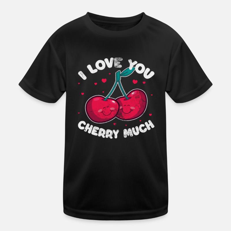 Cherry Kids Functional T-Shirt