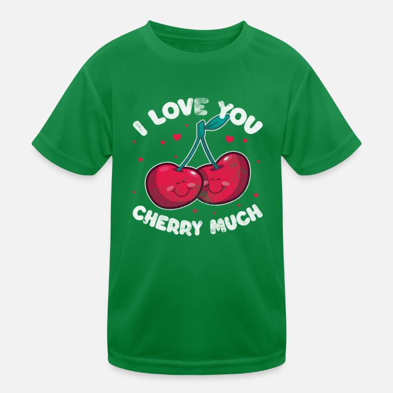 Cherry Kids Functional T-Shirt